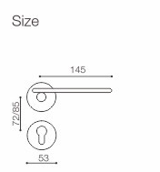 BR7-2605 dimension drawing