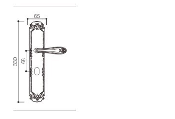 6808-18 dimension drawing