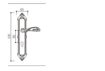 8501-01 dimension drawing