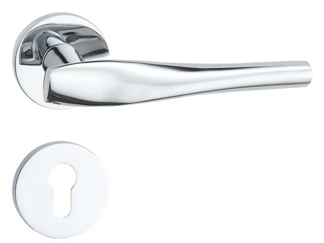 Z02102 Zinc alloy split lever door lock