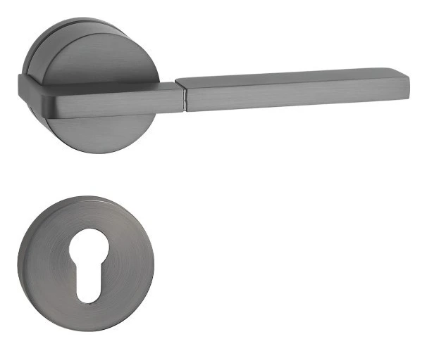 Z02108 Zinc alloy split lever door lock