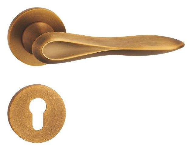 Z02109 Zinc alloy split lever door lock