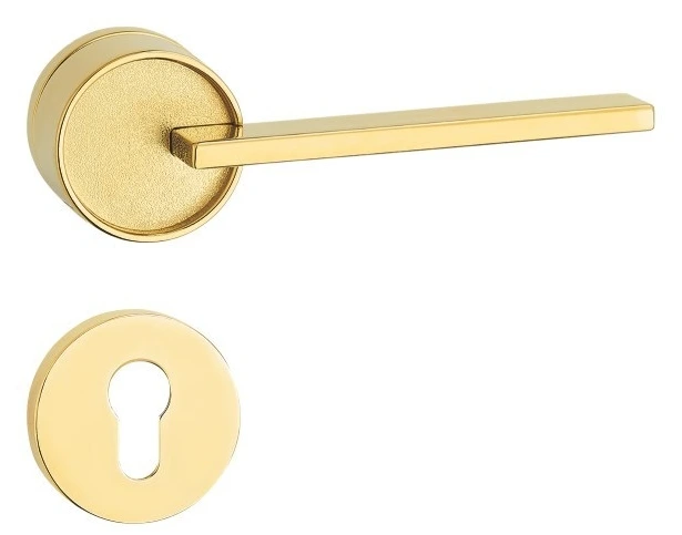 Z02110 Zinc alloy split lever door lock