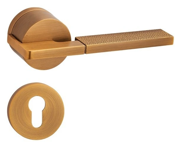 Z02111 Zinc alloy split lever door lock