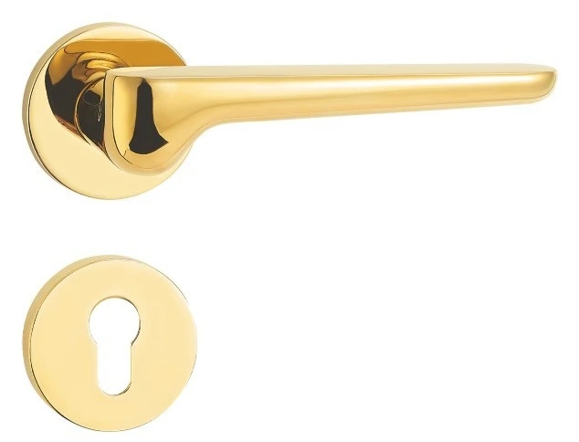 Z02112 Zinc alloy split lever door lock