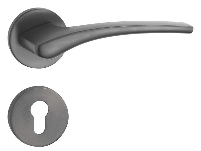 Z02113 Zinc alloy split lever door lock