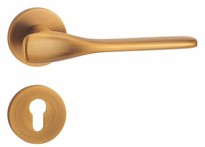 Z02121 Zinc alloy split lever door lock