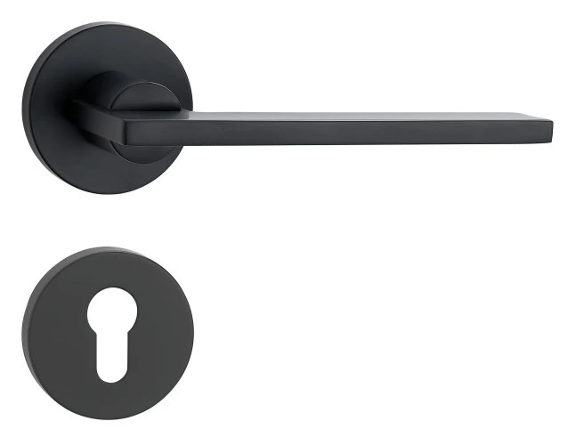 Z02163 Zinc alloy split lever door lock