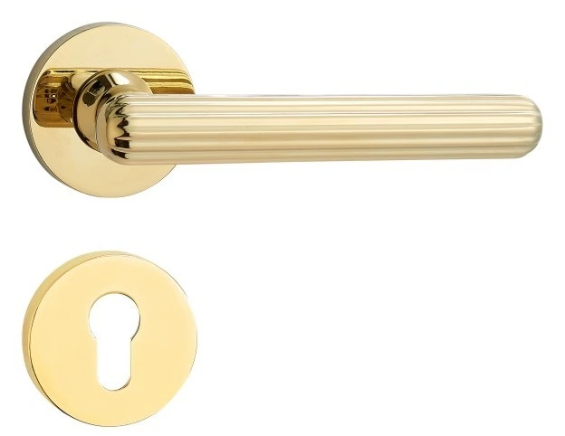Z02176 Zinc alloy split lever door lock