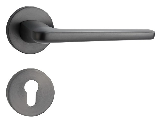 Z02178 Zinc alloy split lever door lock