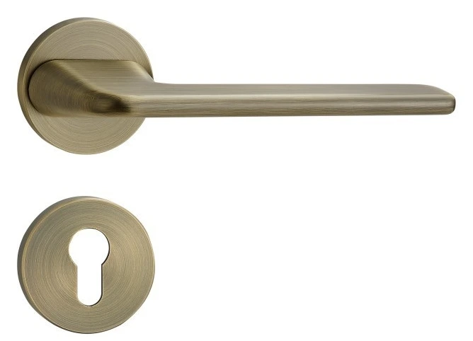 Z02182 Zinc alloy split lever door lock