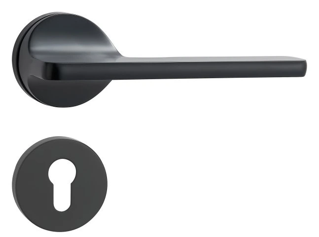 Z02183 Zinc alloy split lever door lock
