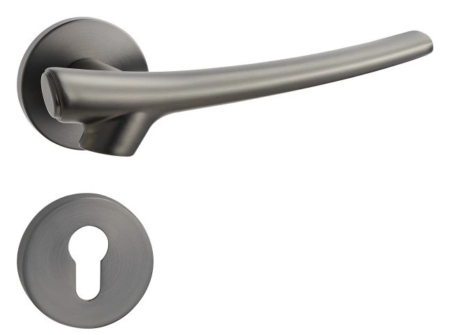 Z02202 Zinc alloy split lever door lock
