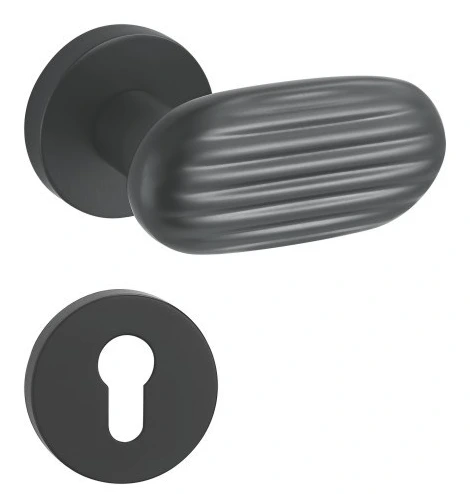 Z02208 Zinc alloy split lever door lock