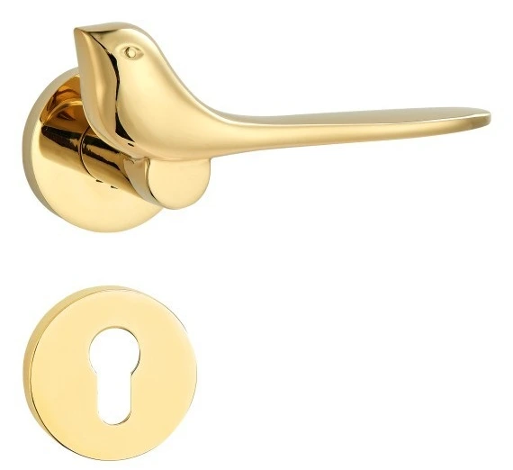 Z02210 Zinc alloy split lever door lock