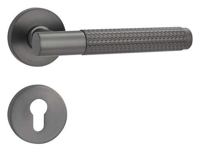 Z02215 Zinc alloy split lever door lock