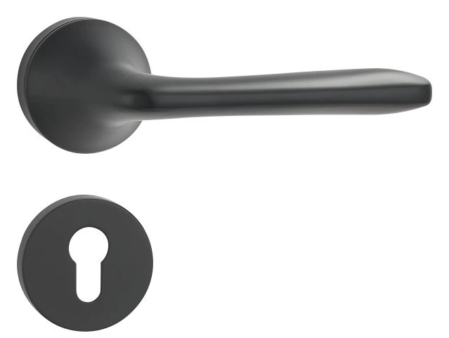 Z02219 Zinc alloy split lever door lock
