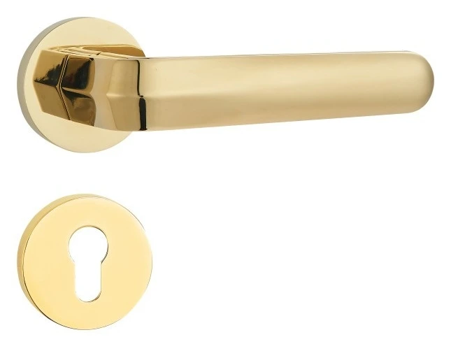 Z02220 Zinc alloy split lever door lock