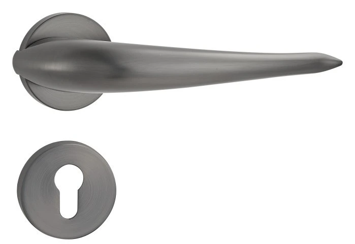 Z02222 Zinc alloy split lever door lock