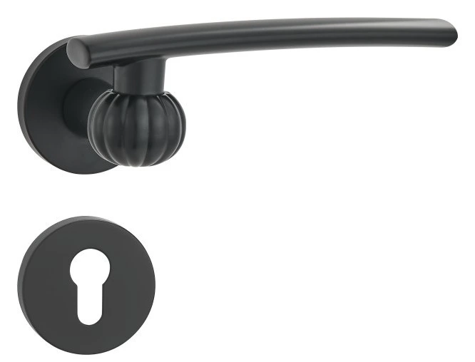 Z02223 Zinc alloy split lever door lock