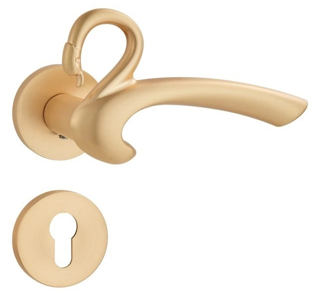 Z02227 Zinc alloy split lever door lock