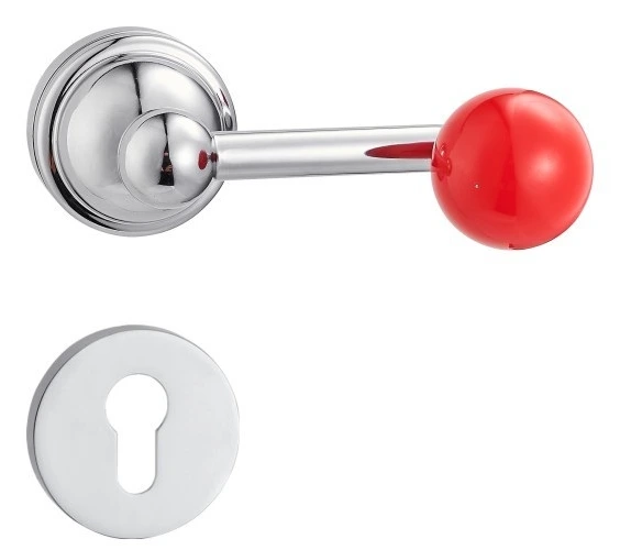 Z02247D Zinc alloy split lever door lock