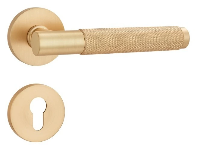 Z02258 Zinc alloy split lever door lock