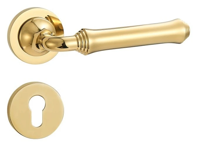 Z02283 Zinc alloy split lever door lock