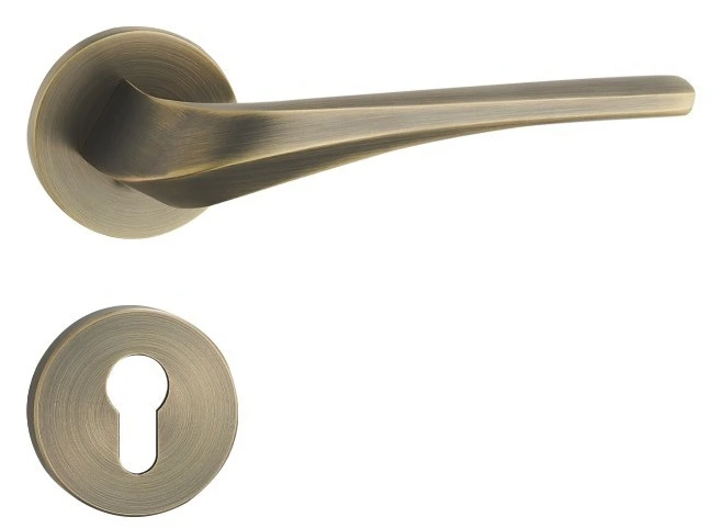 Z0233 Zinc alloy split lever door lock