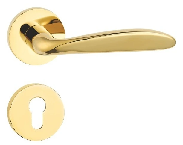Z0247 Zinc alloy split lever door lock