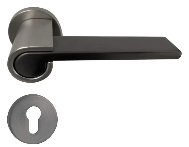 Z0248 Zinc alloy split lever door lock