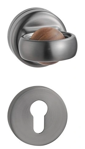 Z0256 Zinc alloy lever lock with woodgrain trim