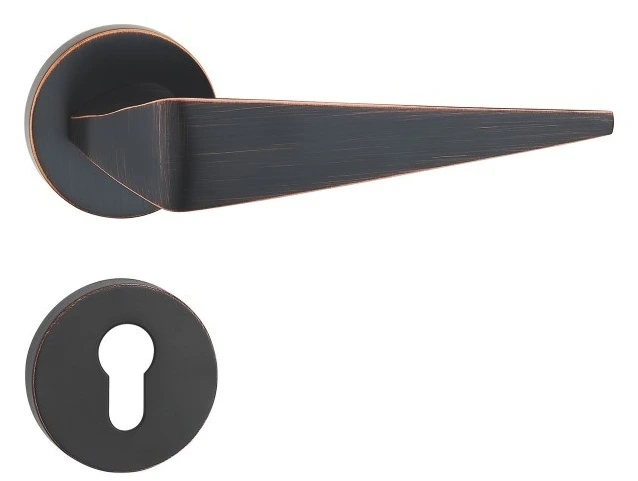 Z0267 Zinc alloy split lever door lock