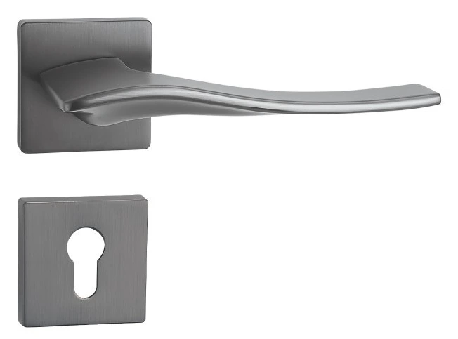 Z03123 Zinc alloy split lever door lock