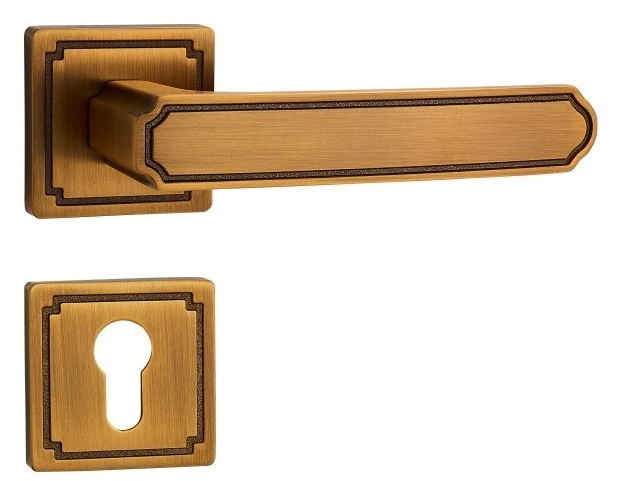 Z13151 Zinc alloy split lever door lock