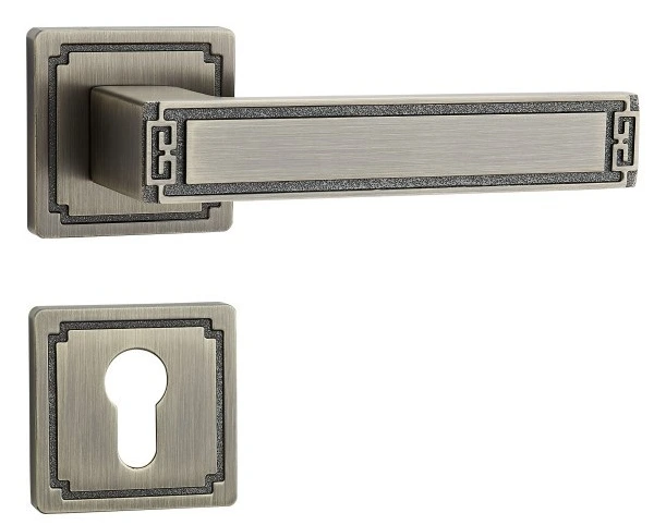 Z13159 Zinc alloy split lever door lock