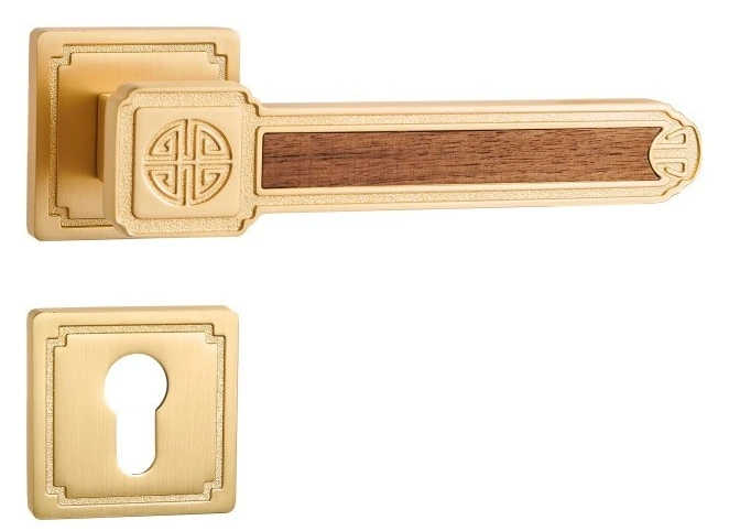 Z13228 Zinc alloy split lever door lock