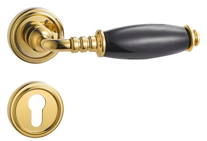 Z23274D Zinc alloy split lever door lock